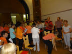 On fait de la gymnastique!