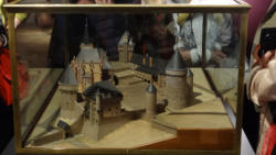 Maquette du château à l'origine
