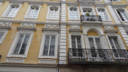 Façade d'un hôtel particulier rénové