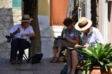 Artistes au travail
