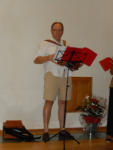 Philippe à l'accordéon