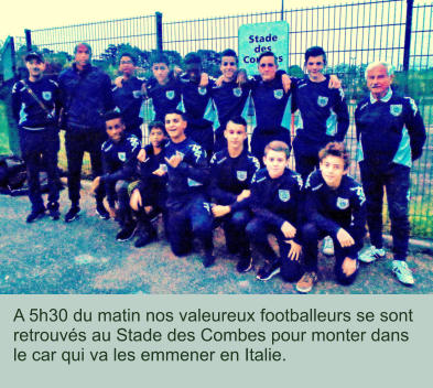 L'équipe au départ